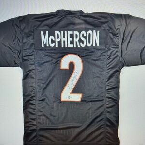 Evan McPherson SIGNED Autograph Custom Jersey - Beckett Coa- Cincinnati Bengals